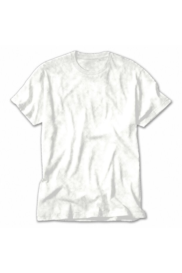 Women's Fish Mosaic Graphic - Back Print - White