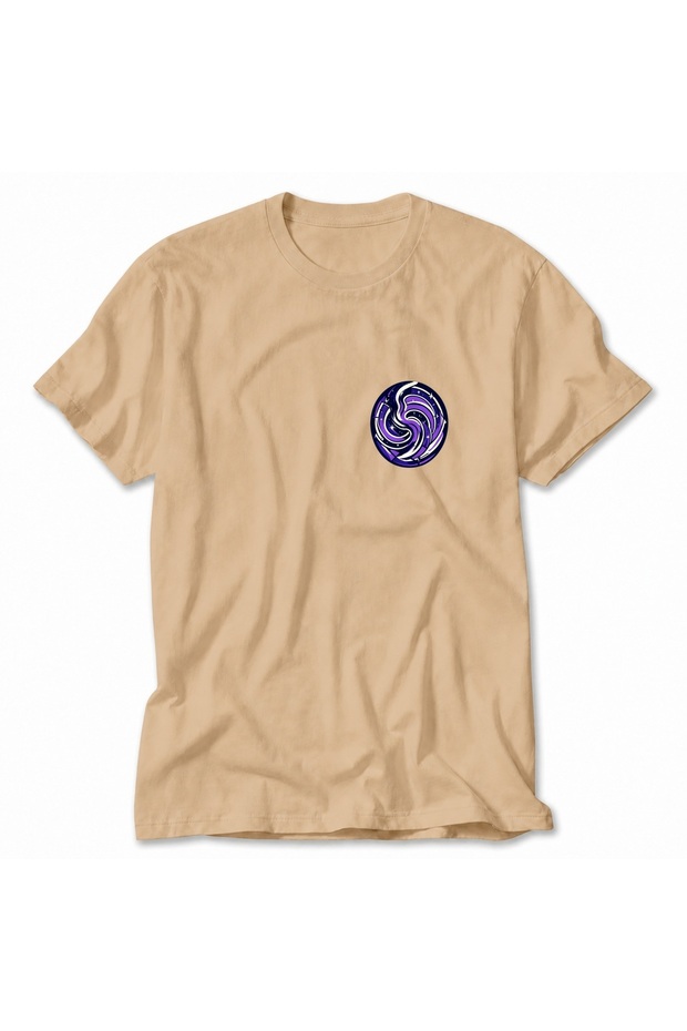 Women's Aquarius Minimalist Cosmic Design - Cream