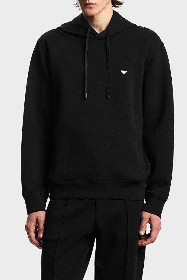 Logo Cotton Blended Hooded Sweat Men's Sweat Em004531 Af10013 Uc001