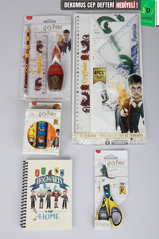 X Dekomus "Wizard Icons Collection" Licensed Stationery Set 13 Piece Stationery Set Cet