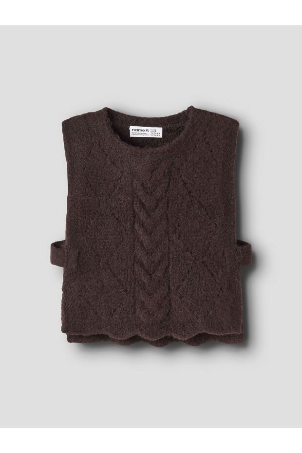 Strickweste Raffinierter