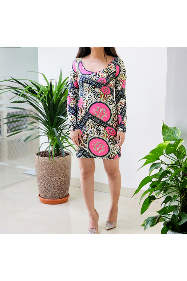 Women's Floral Long sleeve Dress