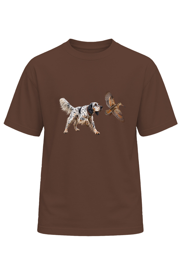 Chulluk and Setter Drawing Printed Outdoor Premium T-Shirt