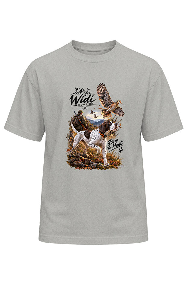 Collection Premium Hunting Pointer Printed Outdoor T-Shirt
