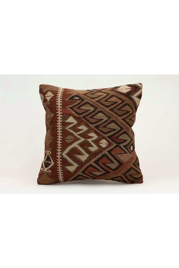 Handmade Old Kilim Rug Vintage Made in the 1930S, 1940S, 40X40 cm