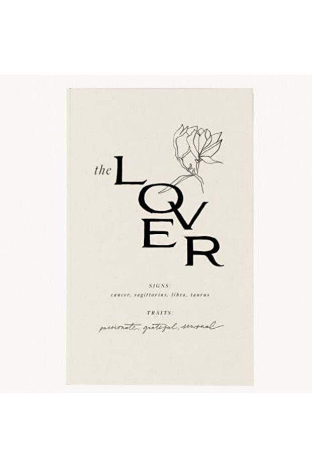 دفتر ملاحظات The Lover The Lover Journal