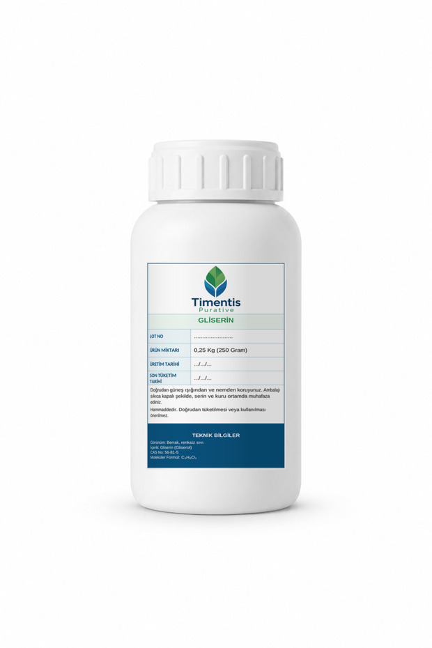 Gliserin 250 gram (Hammadde)