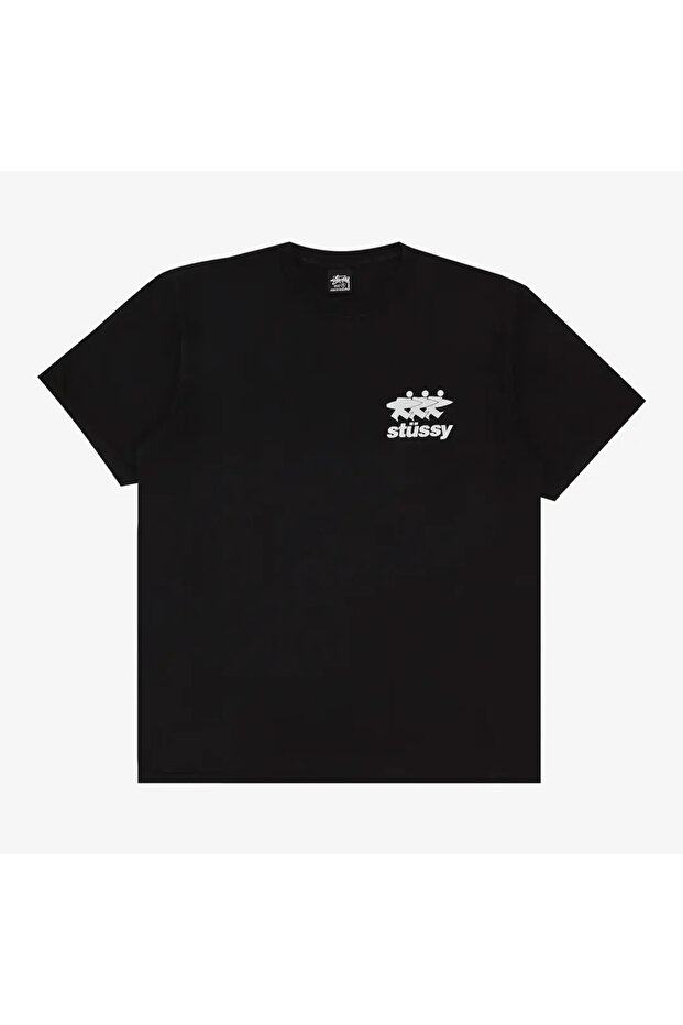 Surf Walk Pig Dyed Tee'Black' Juststep