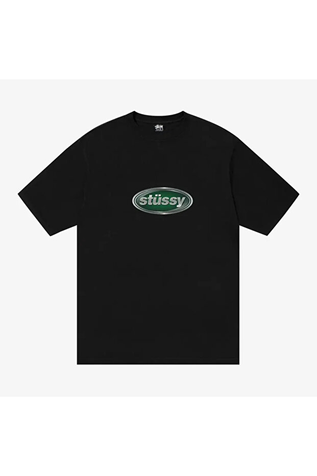 Emblem Pigment Dyed Tee'Black' Juststep