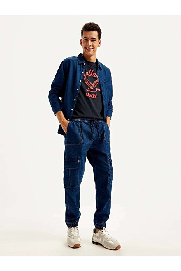 Levis Denim Cargo Jogger Pantolon