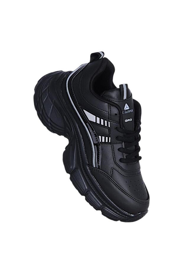 2388 Gr Skin Black Boys' Sneaker Shoes