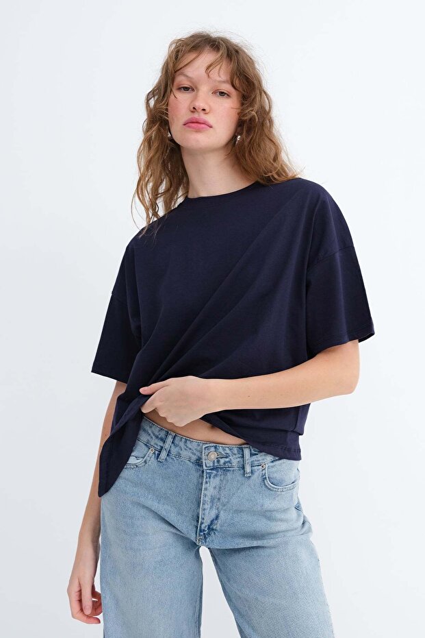 Short Sleeve Basic T-Shirt P4368-1