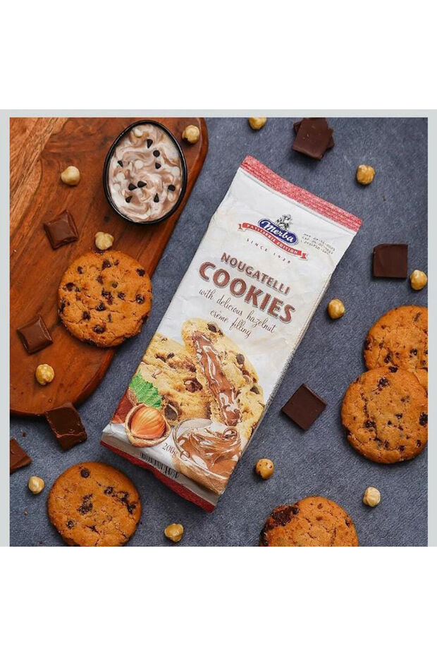 Patisserie Nougatelli Cookies 200g x 4 Pcs