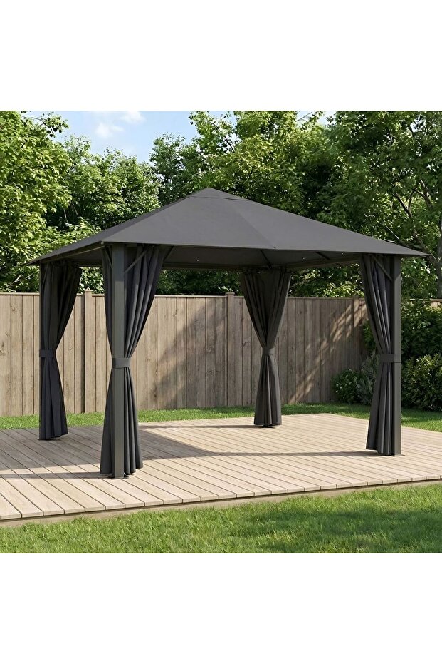 Ariza Gazebo 3x3 M, Home Decor Piece For Dining, Console And Display Areas