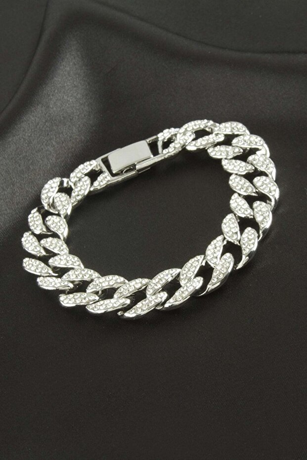 Chain Zircon Stone Luxury Steel Chain Bracelet