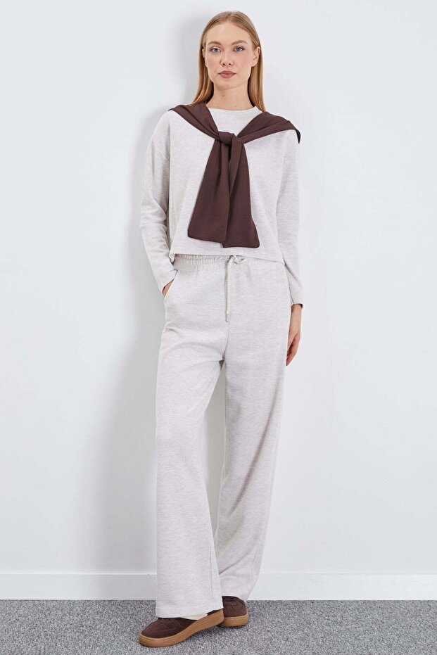 Basic Crew Neck 2 Piece Set