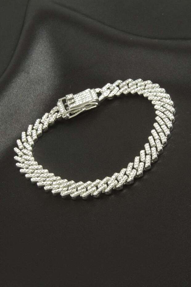 Chain Zircon Stone Luxury Steel Chain Bracelet
