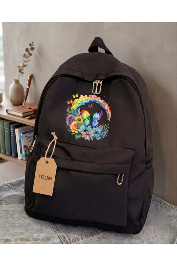 Butterfly Printed School, Tutoring, Course Backpack