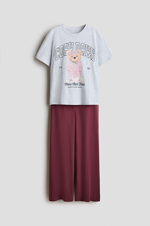 Pamuklu Pijama Takımı