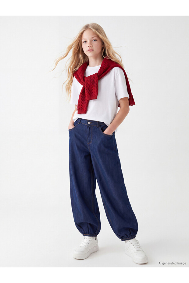 Esvab • Modern & Distinctive Balloon Fit Girls' Jean Pants