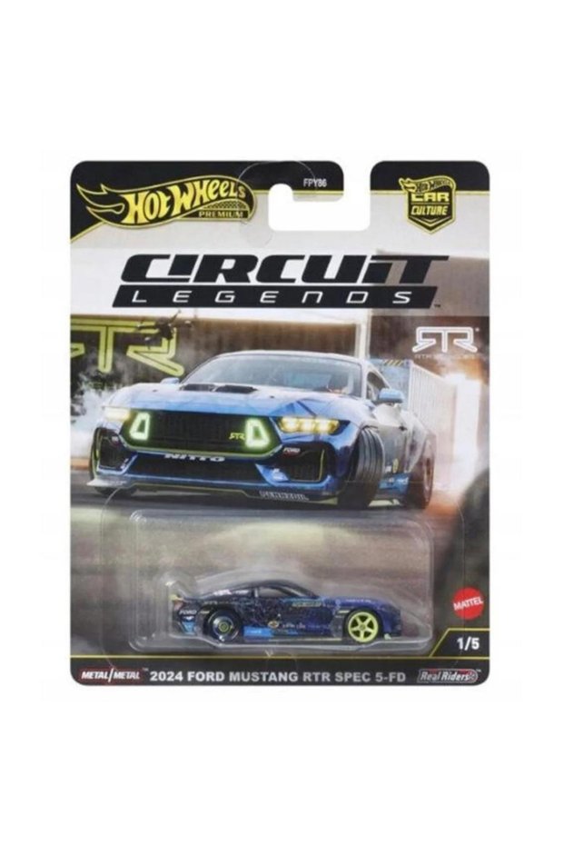 2024 Ford Mustang Rtr Spec 5-Fd Car Culture Circuit Legends Premium Toy Car