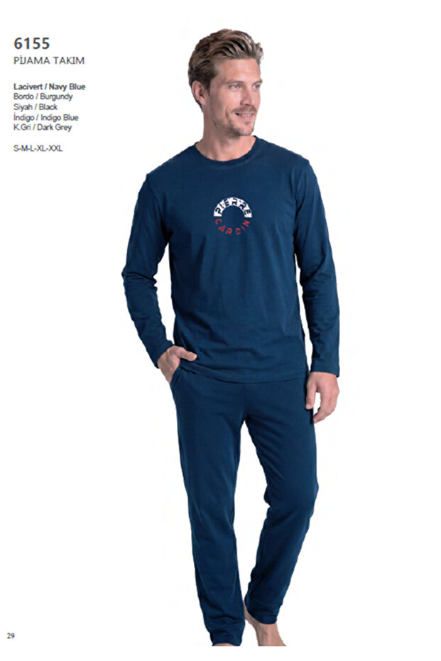 Men's Cotton Combed Pajama Set