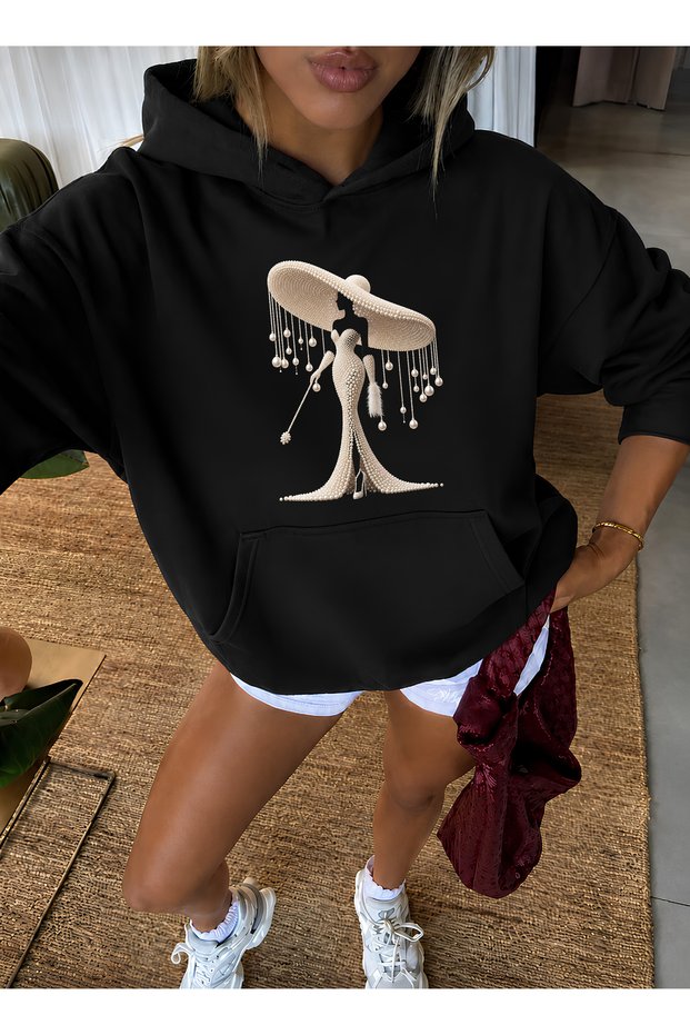Stylish and Comfortable Women'S/Men's Special Design Swetshirt 12784