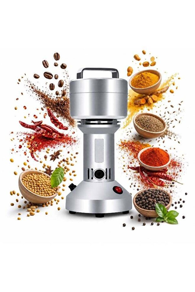 Multifunction Coffee Grinder 1000W - 150g Stainless Steel High-Speed Electric Grain Grinder, Spice Grinder, Coffee Bean Grinder, Nut & Dry Food Grinder Machine for Home Kitchen