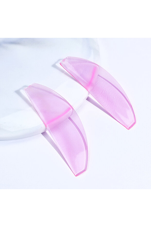 Rose Red PERMANIA Silicone Lash Perm Pads Softening Lifting Lashes Rods Shield Self-Adhesive 3D Eyel