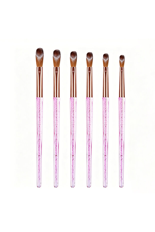 05-6pcs 6pcs 3D Carving Brush Kit Acrylic Nail Brush Set Aurora Multi Size Professional Brushes Acry