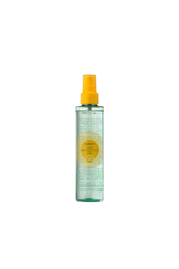 Sunbath Uv Sunscreen Intensive Moisturizing Hair Care Oil 200 ml - Sun Protection Hair Oil