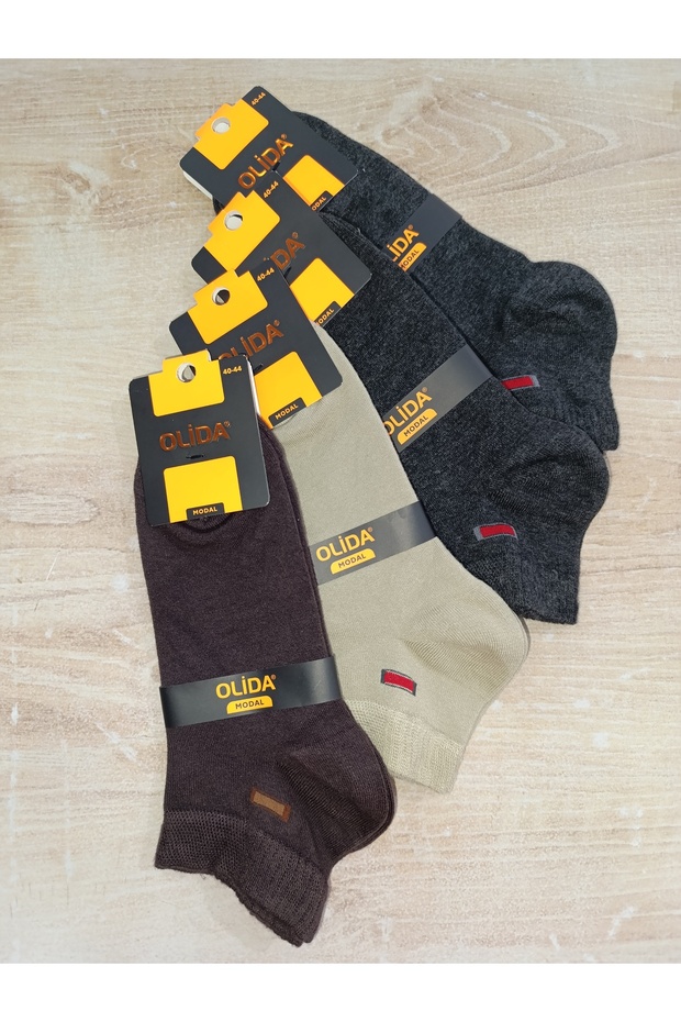 Men's Booties Socks Modal Seamless Luxury 4 Pairs