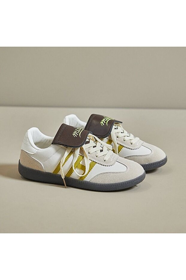 Women's Metallic Velcro Sneakers
