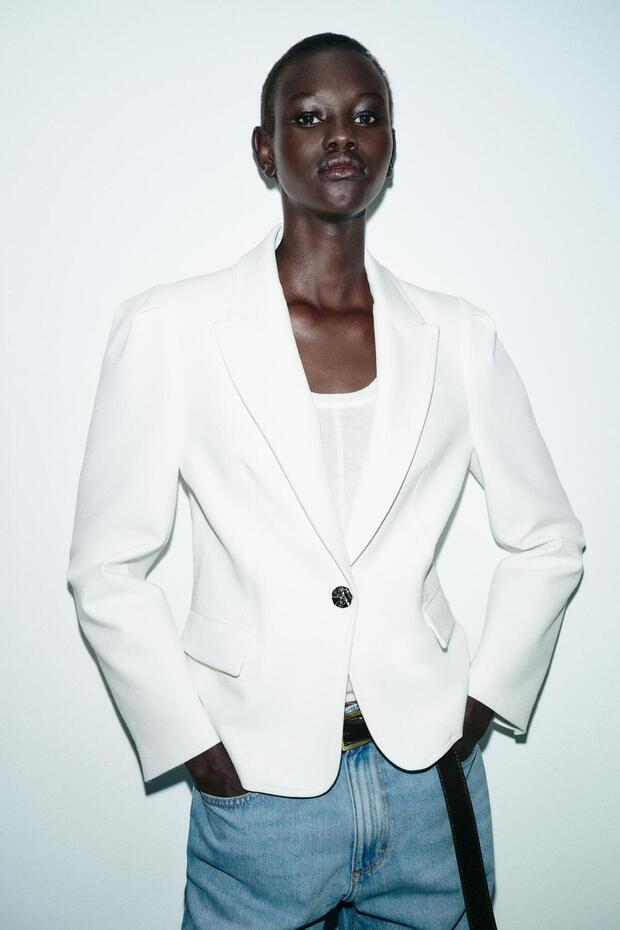 Allbucks Za *Ra Fitted Blazer with Distinctive Shoulders Abzra00168