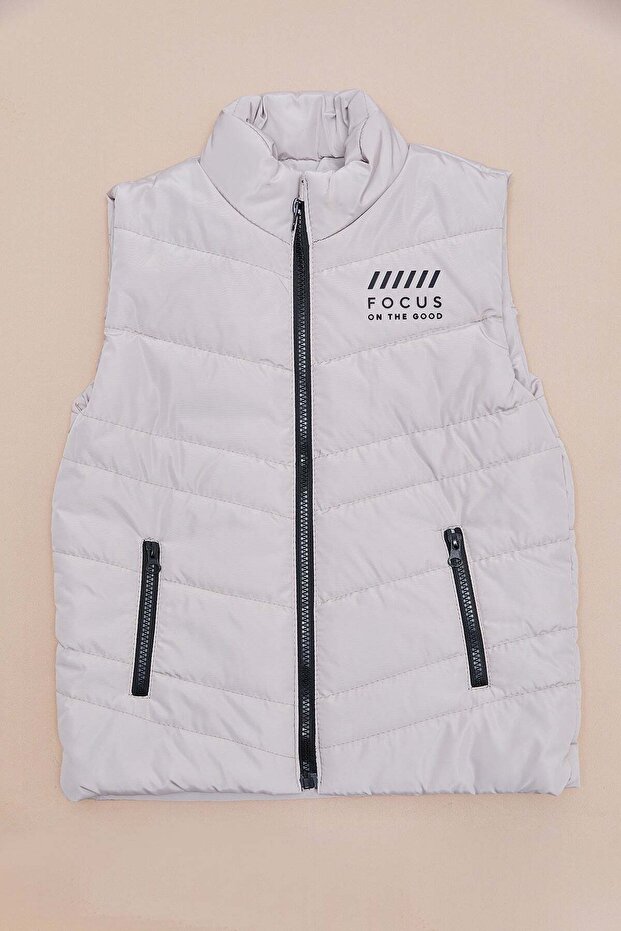 Focus Printed Boys' Inflatable Vest