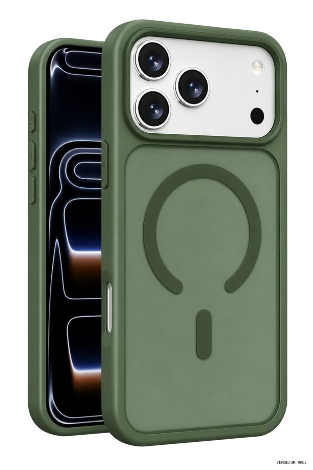 Zngzrmll iPhone 18 Pro Jota Magsafe Cover - (162539) Dark Green