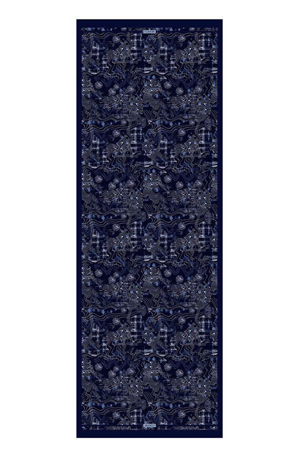 Blue 70X200 Pure Touch Shawl