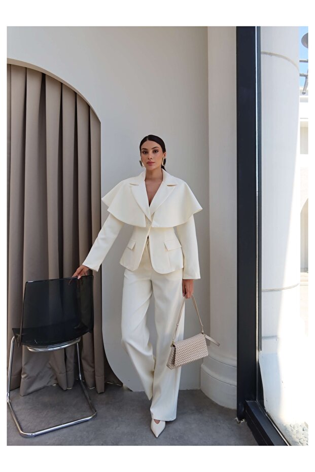 Cape, Jacket and Pants Set