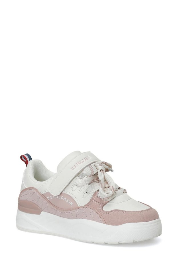 Geoky Jr Girls' Beige/Powder Sneaker