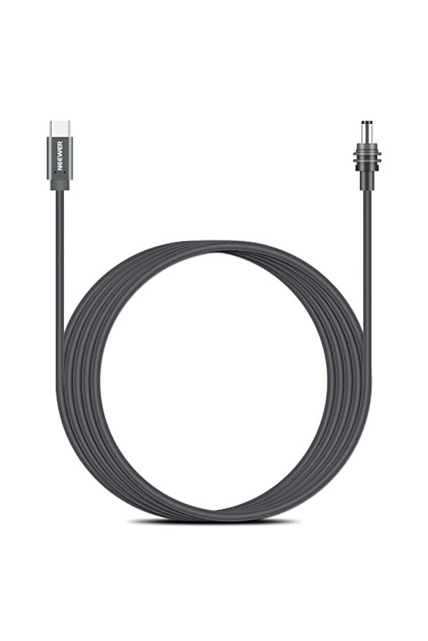كابل طاقة USB-C إلى DC بقوة 100 واط متوافق مع ستارلينك ميني، طول 10 أقدام/3 أمتار، 16AWG، مدخل 20 فولت من النوع C