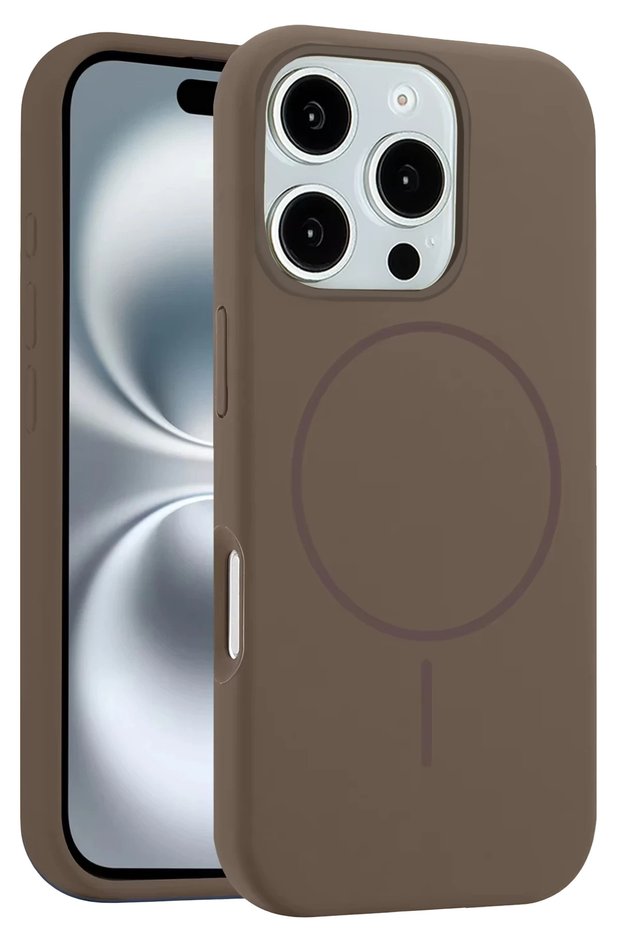 Zngzrmll iPhone 16 Pro Max Case Jully Magsafe Cover (171605) - Brown