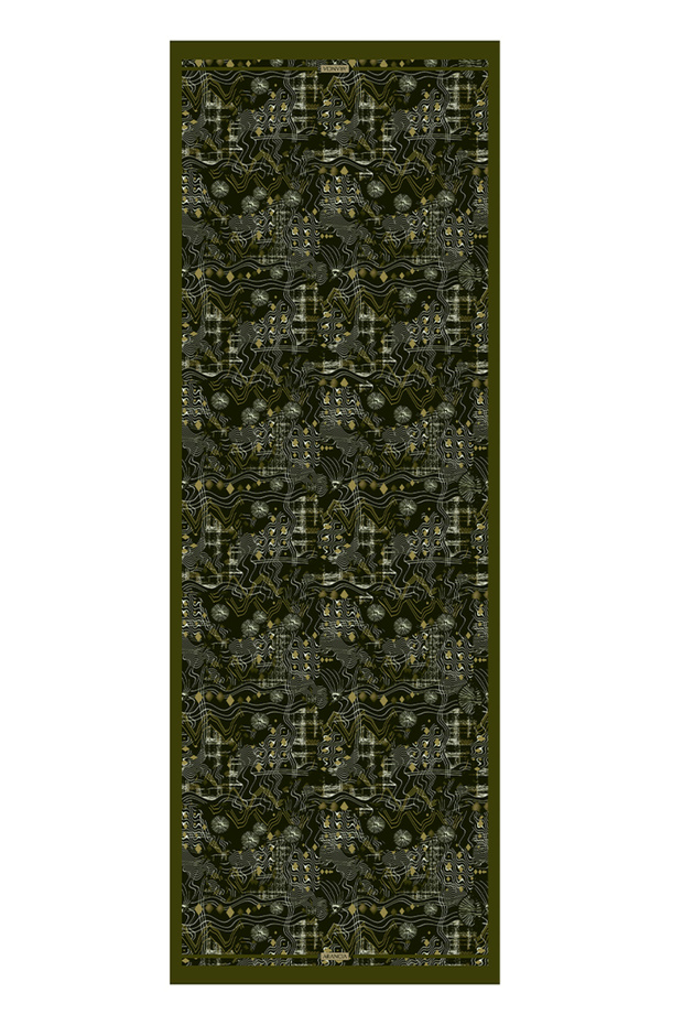 Green 70X200 Pure Touch Shawl