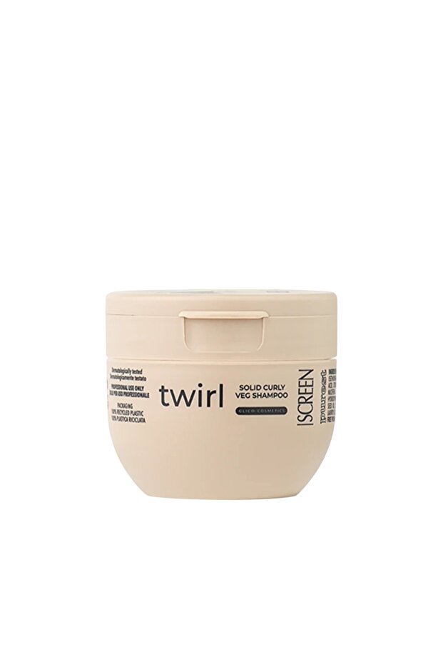 Twirl Solid Curly Hair Defining Vegan Solid Shampoo 100 ml - Solid Shampoo Bar