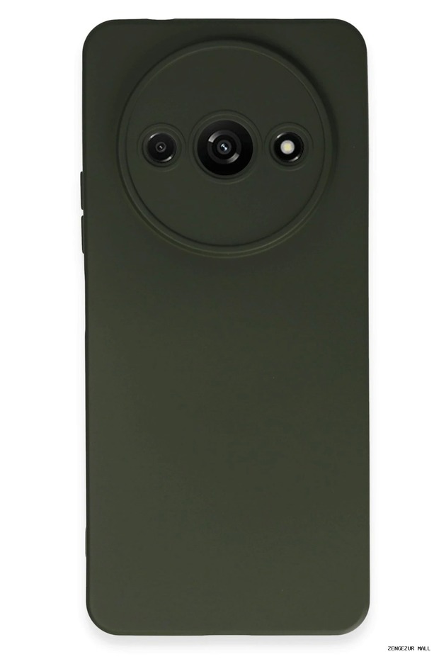 Zngzrmll Redmi A3 4g Case Nano Inside Velvet Silicone - (181035) Dark Green