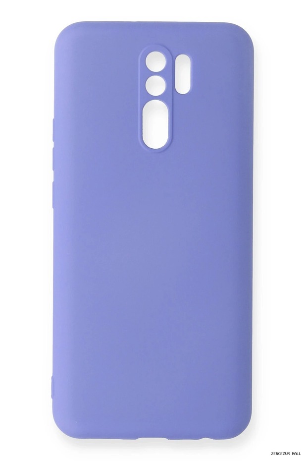 Zngzrmll Redmi 9 Case Nano Inside Velvet Silicone (180048) - Lilac