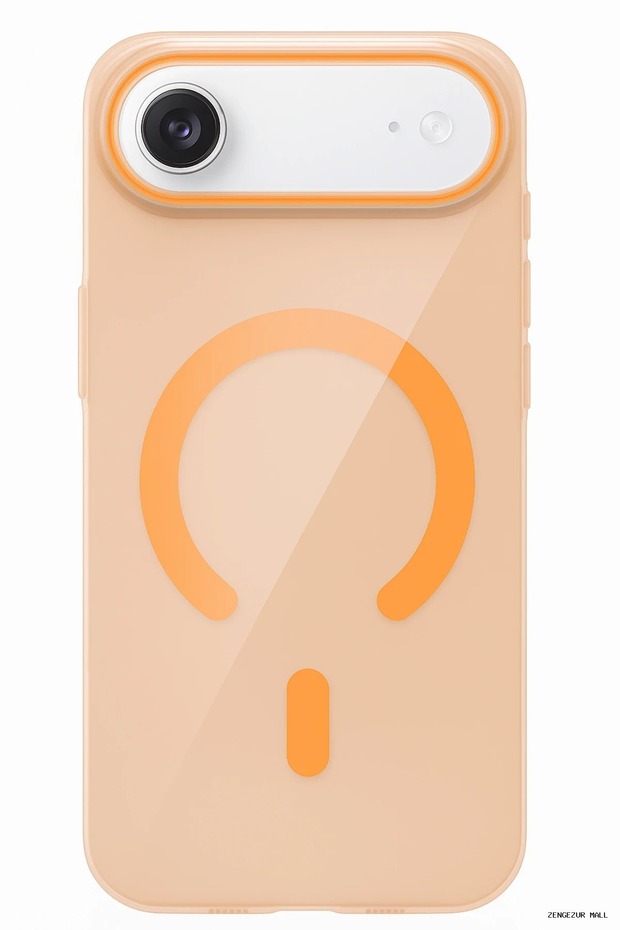 Zngzrmll iPhone 17 Air Pc Blank Magsafe Cover (184323) - Orange