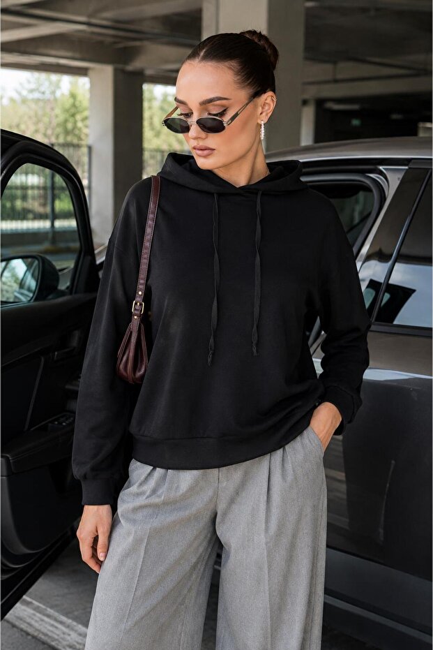 Women's Hooded Modal Sweatshirt 265190