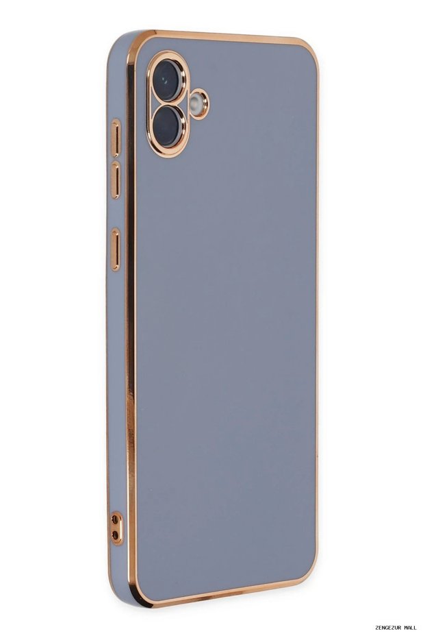 Zngzrmll Galaxy A04 Case Volet Silicone (192044) - Blue