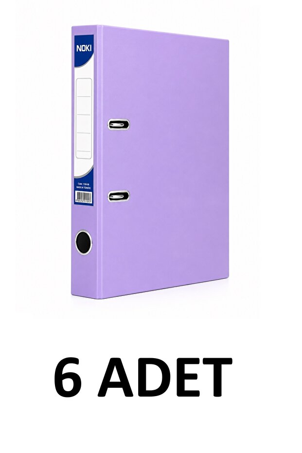 6 Pieces Narrow Plastic Folder A4 Folder