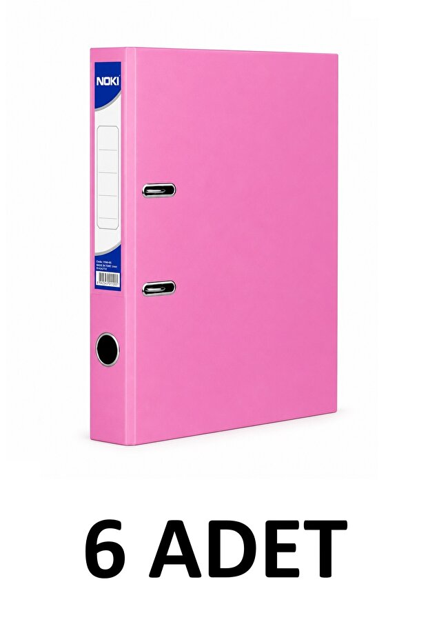 6 Pieces Narrow Plastic Folder A4 Folder